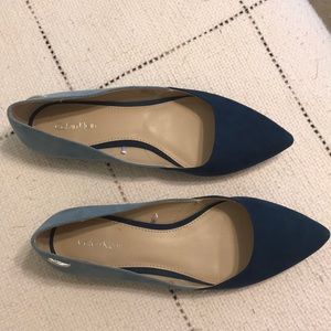 Calvin Klein  suede textured flats size 7.
